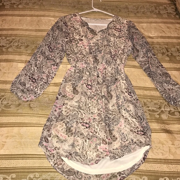 Tribal print long sleeve dress - Picture 1 of 2